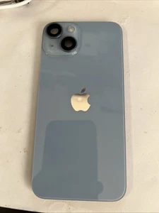 Back vetro Scocca Posteriore Per iPhone 14 Originale Flex Magneti Blu A - Photo 1/2