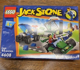 LEGO VTG 4608 Jack Stone-Bank Breakout NIB/SEALED