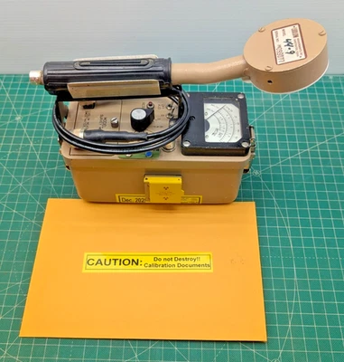 NIST 2025 ¡Calibrado! Sonda Ludlum Modelo 3 + 44-9 ¡Garantizada por 1 año! ¡con fuente! Foto 1 de 4