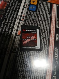 Nokia N-Gage Test Demo NFS Not For Sale Working Game Cartridge - Red Faction