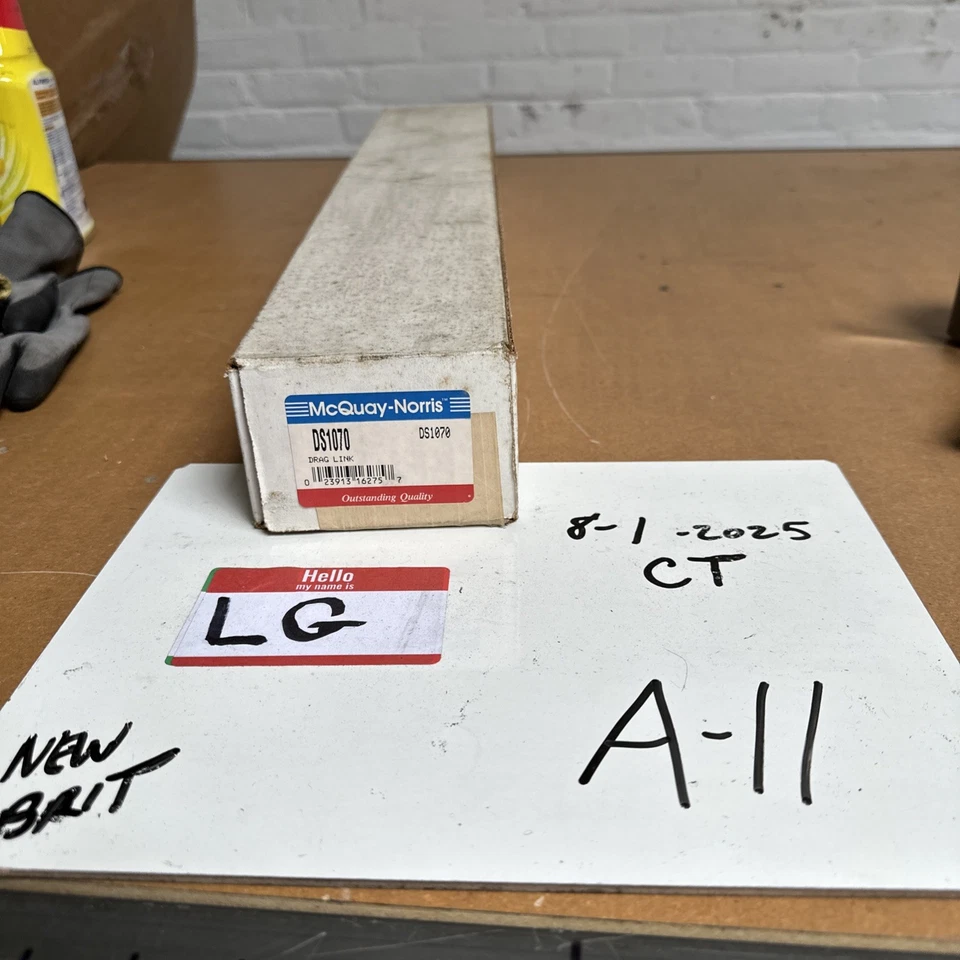 Enlace de arrastre de dirección McQuay-Norris DS1070 NOS Foto 1 de 2