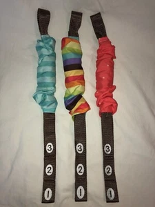 Fisher Price Luv U Zoo Jumperoo 3er Set gestreift Stoff Frühling Ersatzteil - Bild 1 von 4