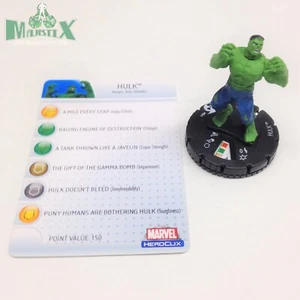 Heroclix Incredible Hulk set Hulk #001 Fast Forces figura con tarjeta! - Imagen 1 de 1