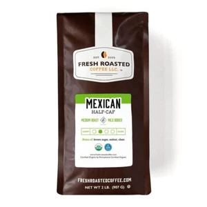 Medio café mexicano | Café orgánico de grano entero | Café recién tostado - Imagen 1 de 7