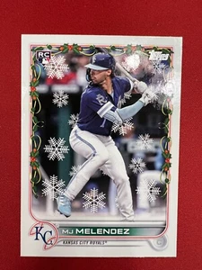 2022 Topps Holiday Rookie MJ Melendez Kansas City Royals - Bild 1 von 5