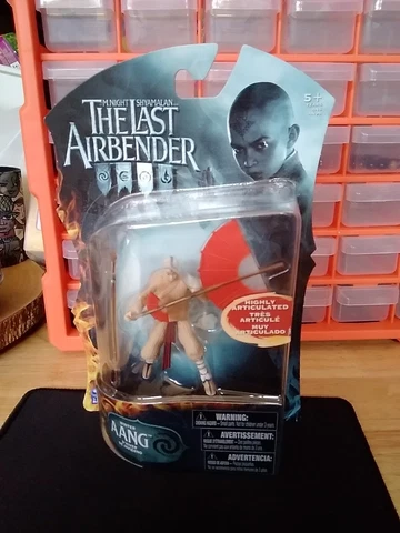 New The Last Airbender Winter Aang Articulated Action Figure Spin Master 2010 Cover