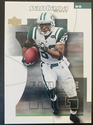 Santana MOSS 2004 Upper Deck Finite HG #69 New York Jets - Image 1 of 2