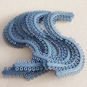 Dental Orthodontic Separate Tie Blue Color Spacers S-type Supply tooth Separator - Picture 1 of 6