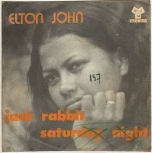ELTON JOHN JACK RABBIT MADAGASCAR ORIG EP 45 PS 7" - Imagen 1 de 4