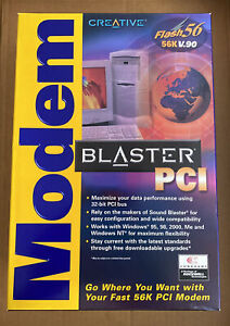 Creative Flash 56K Modem Blaster Pci New Sealed