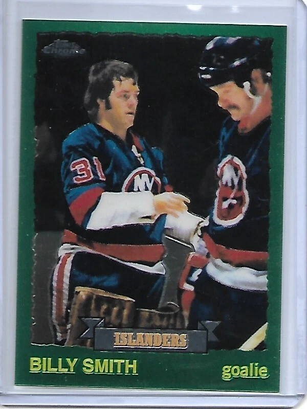 2001-02 TOPPS CHROME HOCKEY LOST ROOKIES BILLY SMITH INSERT HOCKEY CARD - Image 1 of 1