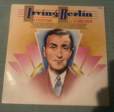 Irving Berlin Centenary A Celebration Silver Screen Orchestra Vinyl LP 12" EX/EX - Image 1 of 4