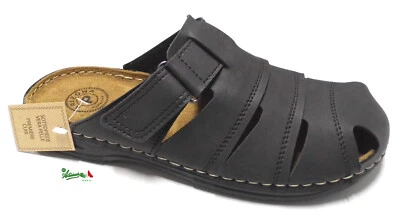 ARIZONA BY PATRIZIA ARIZONA PATRIZIA sandali sabot uomo punta chiusa estivi solettaPELLE 616