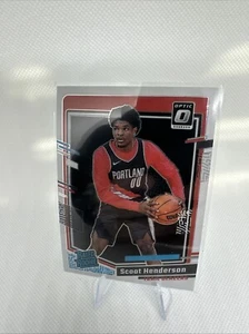 2023-24 Donruss Optic Scoot Henderson Holo Prizm Rated Rookie #239 - Picture 1 of 2