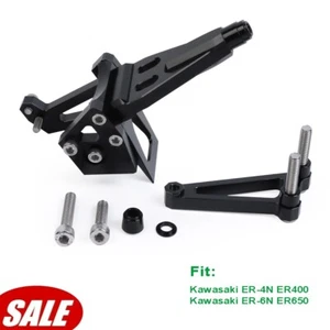 Soporte de montaje estabilizador amortiguador de dirección para Kawasaki ER-4N ER400 ER-6N ER650 - Imagen 1 de 9