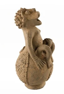Jar Mambila - 25 CM - Vase Terracotta - Pottery African #17293 - Picture 1 of 12
