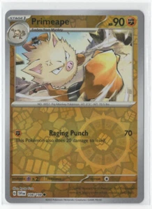 Pokemon Scarlet & Violet 108/198 Primeape Reverse Holo - Picture 1 of 1