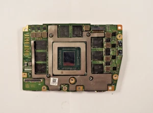 DELL ALIENWARE AMD Radeon RX5700M 8GB GDDR6 LAPTOP VIDEO CARD W99HR w/Heatsink - Picture 1 of 4