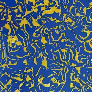 Toller Schlagbrett für Akustikgitarre Zelluloid Material leeres Blatt blau Perlenschale - Bild 1 von 3