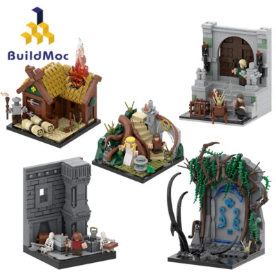 Helm's Deep House Modular Building Blocks Movie MOC Bricks Gift Toys Set 1858pcs - Image 1 of 4