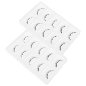 10 pares de pestañas postizas decorativas pestañas postizas belleza - Imagen 1 de 12