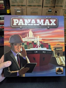 PANAMAX Boardgame + Plano Boxes 100% COMPLETE Cards in SHRINK 2014 AWARD NOMINEE - Picture 1 of 17