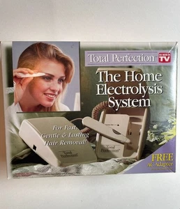 The Home Electrolysis System, Fast Gentle Long Lasting Hair Removal + AC Adaptor - Picture 1 of 6