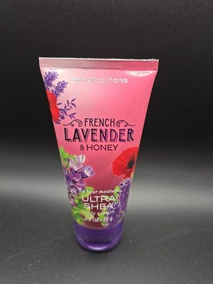 Bath and Body Works French Lavender and Honey Body Cream 2.5 Oz ~ Purse & Travel - Image 1 of 3