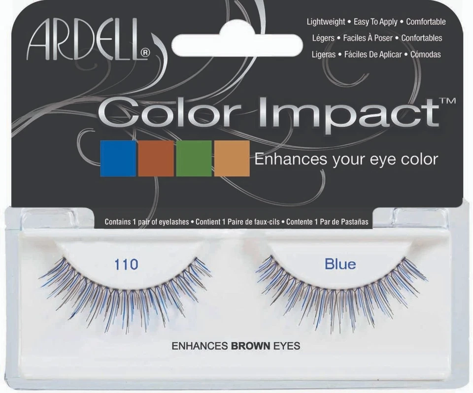 Ardell Color Impact Lashes 110 Blue (3 pack) - Image 1 of 1