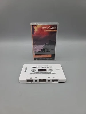 Steven Gruskin Interludes Thunder & Rain 1991 Cassette Tape New Age  - Image 1 of 4