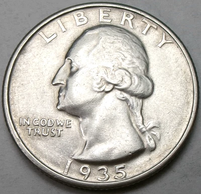 1935-S Washington 25¢ Quarter - Image 1 of 4