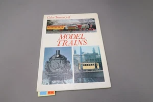RAILROAD BOOK HARDCOVER COLOR TREASURY OF MODEL TRAINS CRESCENT - Picture 1 of 2