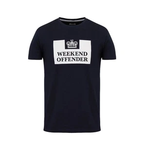 Weekend Offender Men's Prison T-Shirt in Navy //BNWT // - Picture 1 of 2