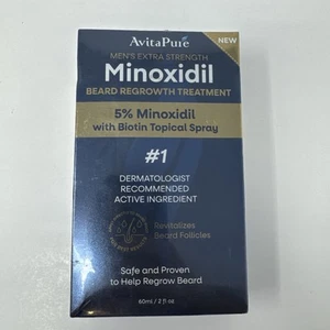 Minoxidil Beard Growth Oil, 5% Minoxidil Hair Growth Kit, 5% Minoxidil for Me... - Picture 1 of 5