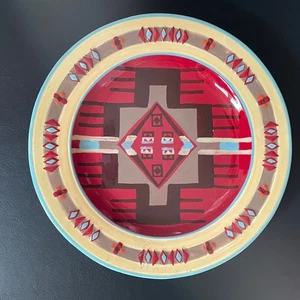 8" Pendleton Colorful Pattern Dinnerware Ranch House Salad Dessert Plate - Picture 1 of 2