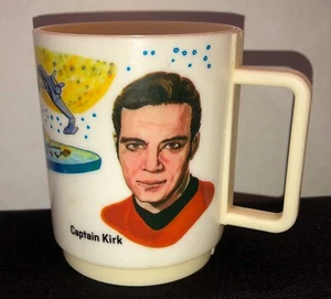 Vintage Deka 1975 Star Trek 10 Unzen Kunststoffbecher (Kap. Kirk / Mr. Spock) - Bild 1 von 8
