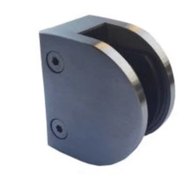 MSJ GLASS BALUSTRADING DIRECT Stainless Steel Glass Clamp For 21.52mm Glass