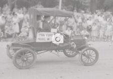 1906 Ford Model N Runabout In Parade 1940s/1950s *Original Negative*