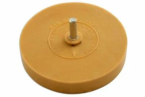 Removedor de pegatinas herramienta taladro vástago de ruedas de caramelo a rayas PowerTEC - Imagen 1 de 21