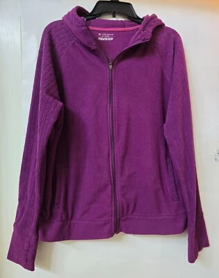 Pre-owned: Womens TekGear Fleece Hooded Jacket Full Zip  Size: XL - Изображение 1 из 3