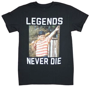 The Sandlot Adult New T-Shirt - Legends Never Die Ham Pic - Picture 1 of 1