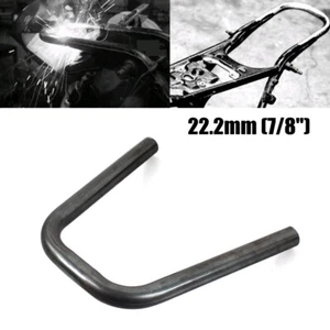 Marco de asiento trasero tubo gris plata extremo rastreador aro para Honda BMW Café Racer 7/8" - Imagen 1 de 9