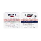Eucerin Q10 Anti Face Cream Bundle, Day Cream and Night Cream For Face, 1.7 O...