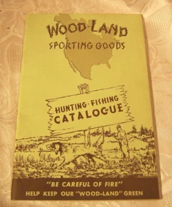 Wood-Land Sporting Goods Vintage Hunting Fishing Catalog - Picture 1 of 3