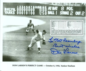 DON LARSEN JUEGO PERFECTO MÁS LA REVISTA DE BÉISBOL ORIGINAL MAYO 1957 GTD PARA PASAR - Imagen 1 de 3