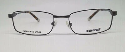Harley Davidson HD 423 BRN коричневая металлическая оптическая оправа для очков 53-18-140 - Изображение 1 из 3