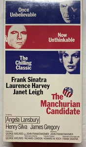The Manchurian Candidate VHS 1988 New Factory Sealed with Security Seal - Picture 1 of 3
