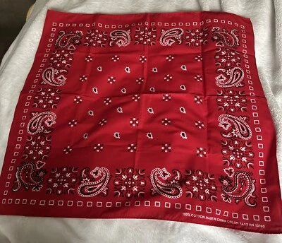 VTG Trunk Up Handkerchief/ Bandanna‘50-60’s NEW - Image 1 of 3