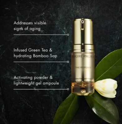 3 x Ampolla AMOREPACIFIC Time Response Intensive SkinRenewal, (2,4 ml + 0,2 g) x 3 Foto 1 de 4