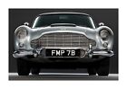 Aston Martin DB5 James Bond 007 A4 poster with choice of frame 2
